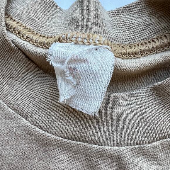 True Vintage 70s Trippy Rainbow Elephant Nature Cartoon T Shirt Flowers Hippie M - Picture 10 of 12